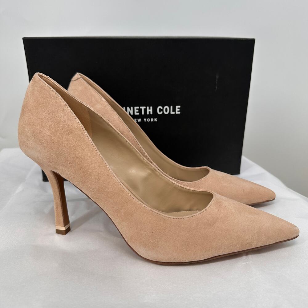 KENNETH COLE New in Box Romi Pump Heels in Buff Neutral  // 11 - Picture 2 of 12
